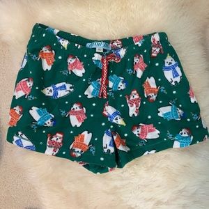 Pajama shorts